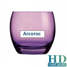 Стакан низкий Arcoroc серия "Salto color studio" фиолетовый (320 мл)