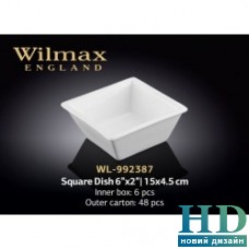 Емкость для для закусок Wilmax (150х45 мм)