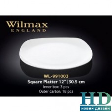 Тарелка квадратная Wilmax (305 мм)