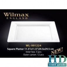 Тарелка квадратная Wilmax (295х295 мм)