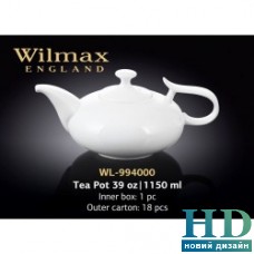 Чайник заварочный Wilmax серия "Color" (1150 мл)