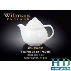 Чайник заварочный Wilmax серия "Color" (750 мл)