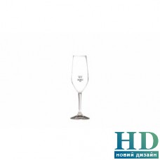 Бокал Champagne с линиями разлива (0,1л + 0,2л) Riedel серия "Degustazione" (210 мл)