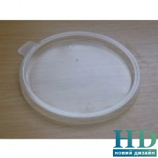 Крышка прозрачная пластиковая к супной емкости 340 ( 72110 ) 500, 50шт/уп