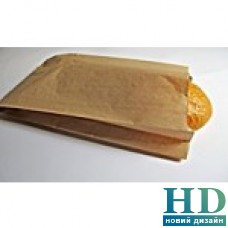 Пакет бумажный саше для хлеба бурый крафт 350*220*50  мм 1000 шт/уп
