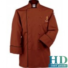 Куртка поварская классическая (L, цвет черный )